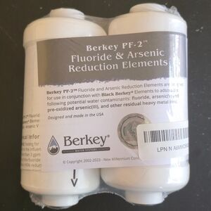 Berkey Authentic PF-2 Fluoride and Arsenic Reduction Elements Set of 2 Elements